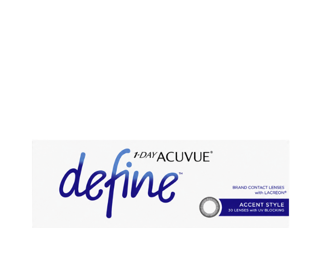1-Day Acuvue Define 30 Pack Accent Style Contact Lenses