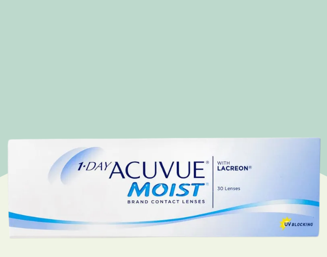 1-Day Acuvue Moist 30 Pack Contact Lenses
