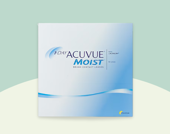 1-Day Acuvue Moist (90 Pack)