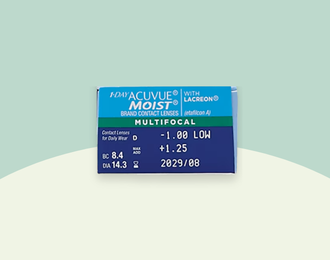 1-Day Acuvue Moist Multifocal (30 Pack)