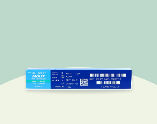 1-Day Acuvue Moist Multifocal (90 Pack)