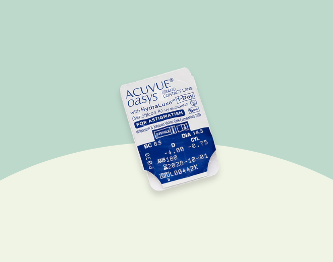 Acuvue Oasys 1-Day For Astigmatism (30 Pack)