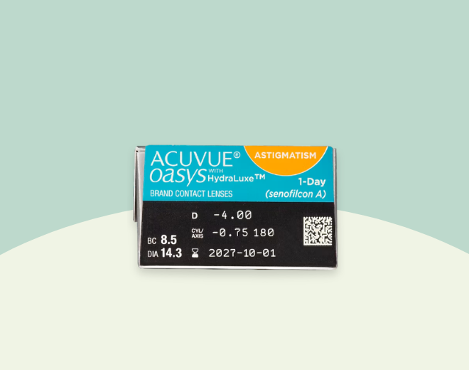 Acuvue Oasys 1-Day For Astigmatism (30 Pack)
