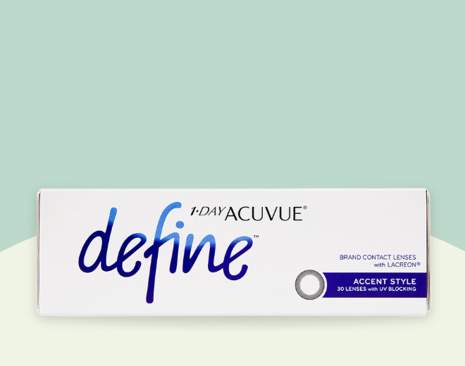 1-Day Acuvue Define 30 Pack Accent Style Contact Lenses