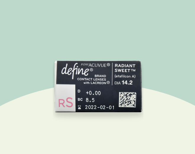 1-Day Acuvue Define (30 Pack): Radiant Sweet