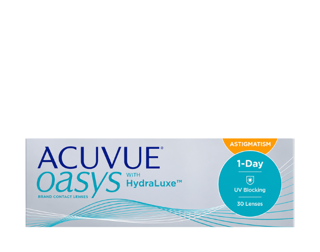 Acuvue Oasys 1-Day for Astigmatism 30 Pack Contact Lenses