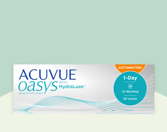 Acuvue Oasys 1-Day for Astigmatism 30 Pack Contact Lenses