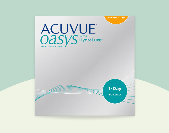 Acuvue Oasys 1-Day for Astigmatism 90 Pack