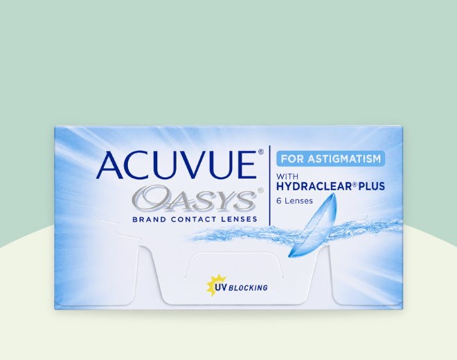 Acuvue Oasys For Astigmatism/Toric 6 Pack Contact Lenses