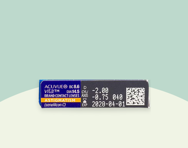 Acuvue Vita For Astigmatism (6 Pack)