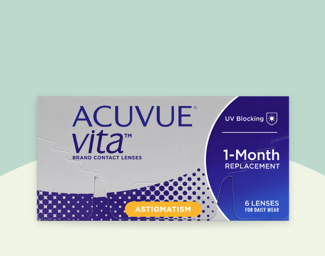 Acuvue Vita For Astigmatism Contact Lenses 