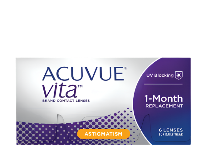 Acuvue Vita For Astigmatism Contact Lenses 