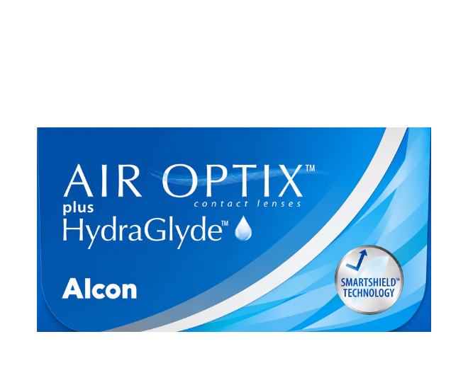 Air Optix Plus HydraGlyde 6 Pack Contact Lenses