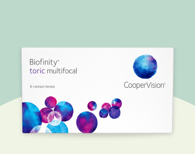 Biofinity Toric Multifocal 6 Pack Contact Lenses