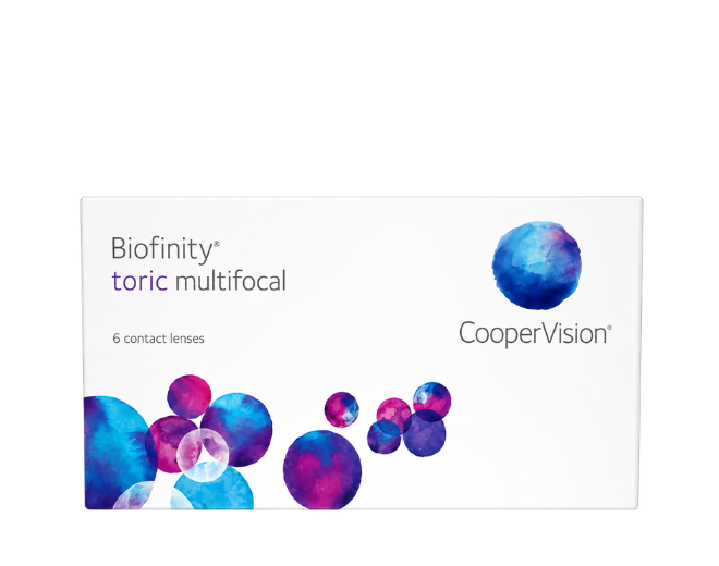 Biofinity Toric Multifocal 6 Pack Contact Lenses