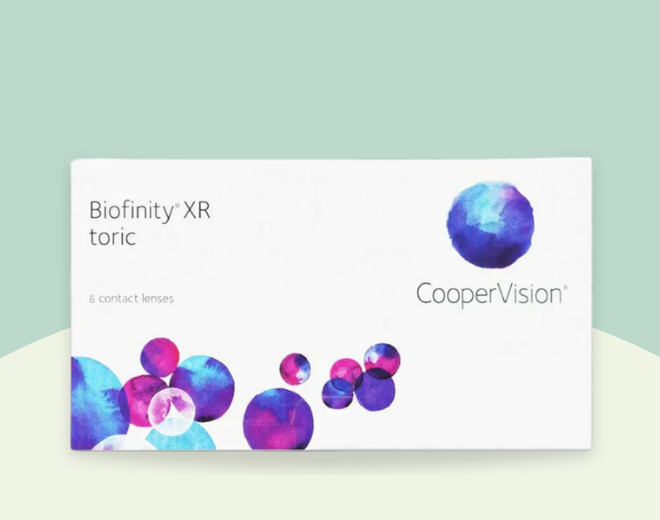 Biofinity XR Toric 6 Pack Contact Lenses