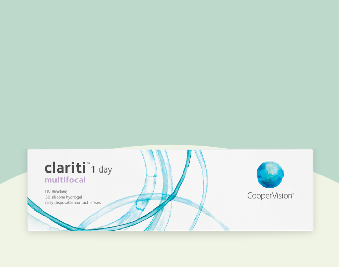 Clariti 1 Day Multifocal 30 Pack Contact Lenses