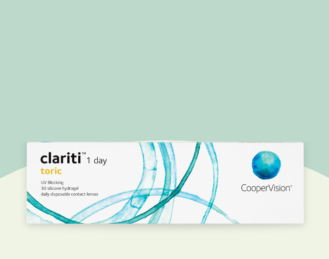 Clariti 1 Day Toric 30 Pack Contact Lenses