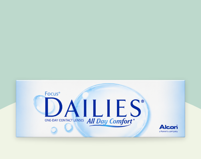 Focus Dailies All Day Comfort 30 Pack Contact Lenses