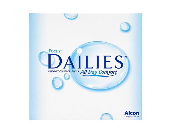 Focus Dailies All Day Comfort 90 Pack Contact Lenses