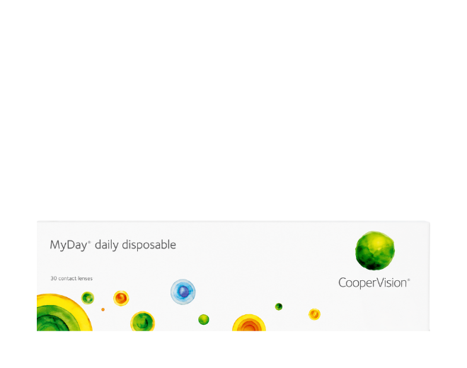 MyDay daily disposable 30 Pack Contact Lenses