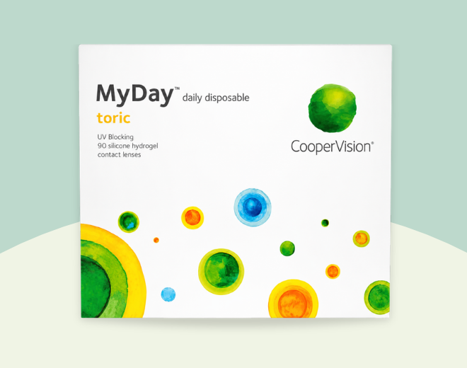 MyDay daily disposable Toric 90 Pack Contact Lenses