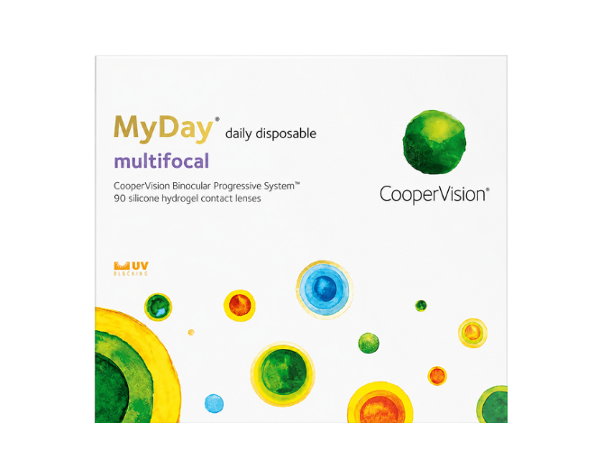 MyDay daily disposable Multifocal 90 Pack Contact Lenses